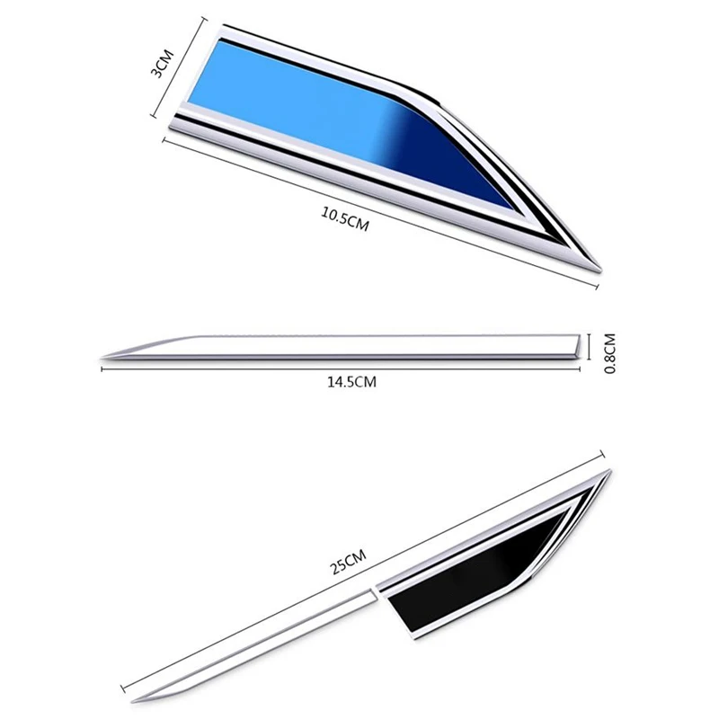 Наклейки на боковые лезвия крыла для автомобилей Mercedes Benz AMG W108 W126 W168 W203 W204 W205 W212 2