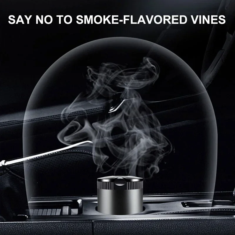 Портативная автомобильная светодиодная пепельница аксессуары для мини медного