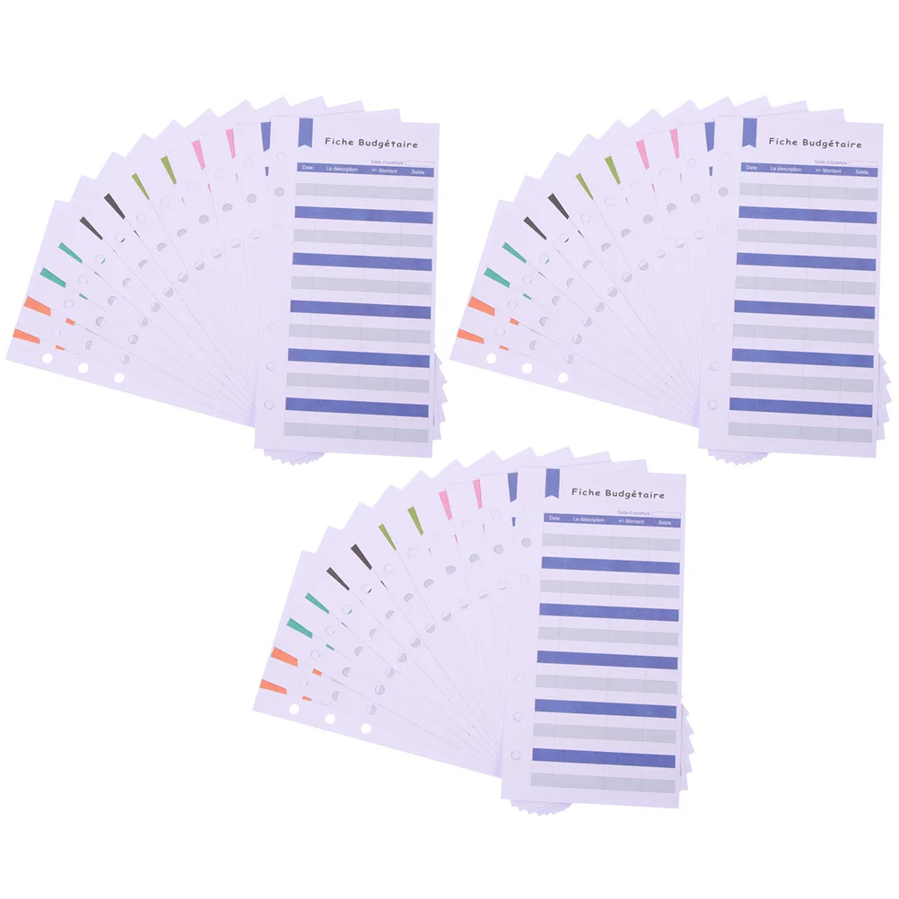 

36 шт., бумаги-планировщик для кредитных карт