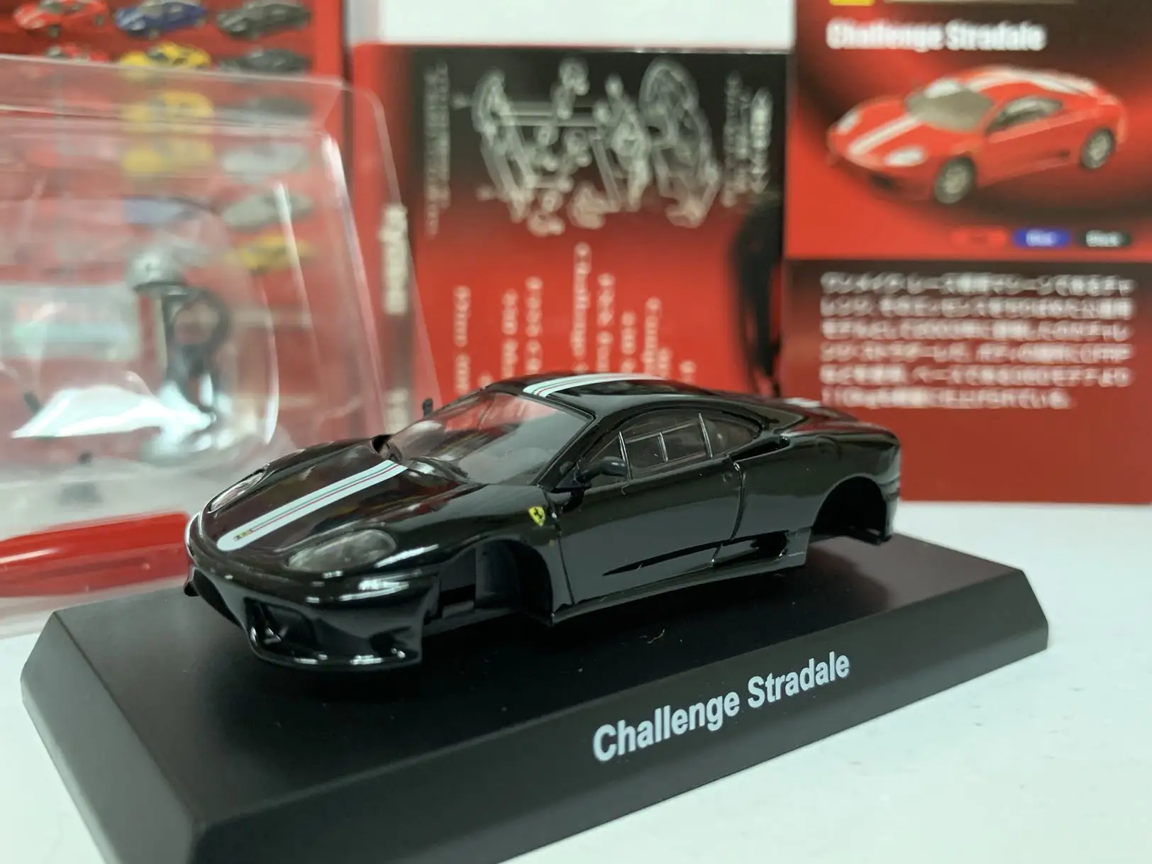 

Коллекция 1/64 KYOSHO Ferrari 360 вызов Stradale из литого сплава, Сборная модель автомобиля, игрушки