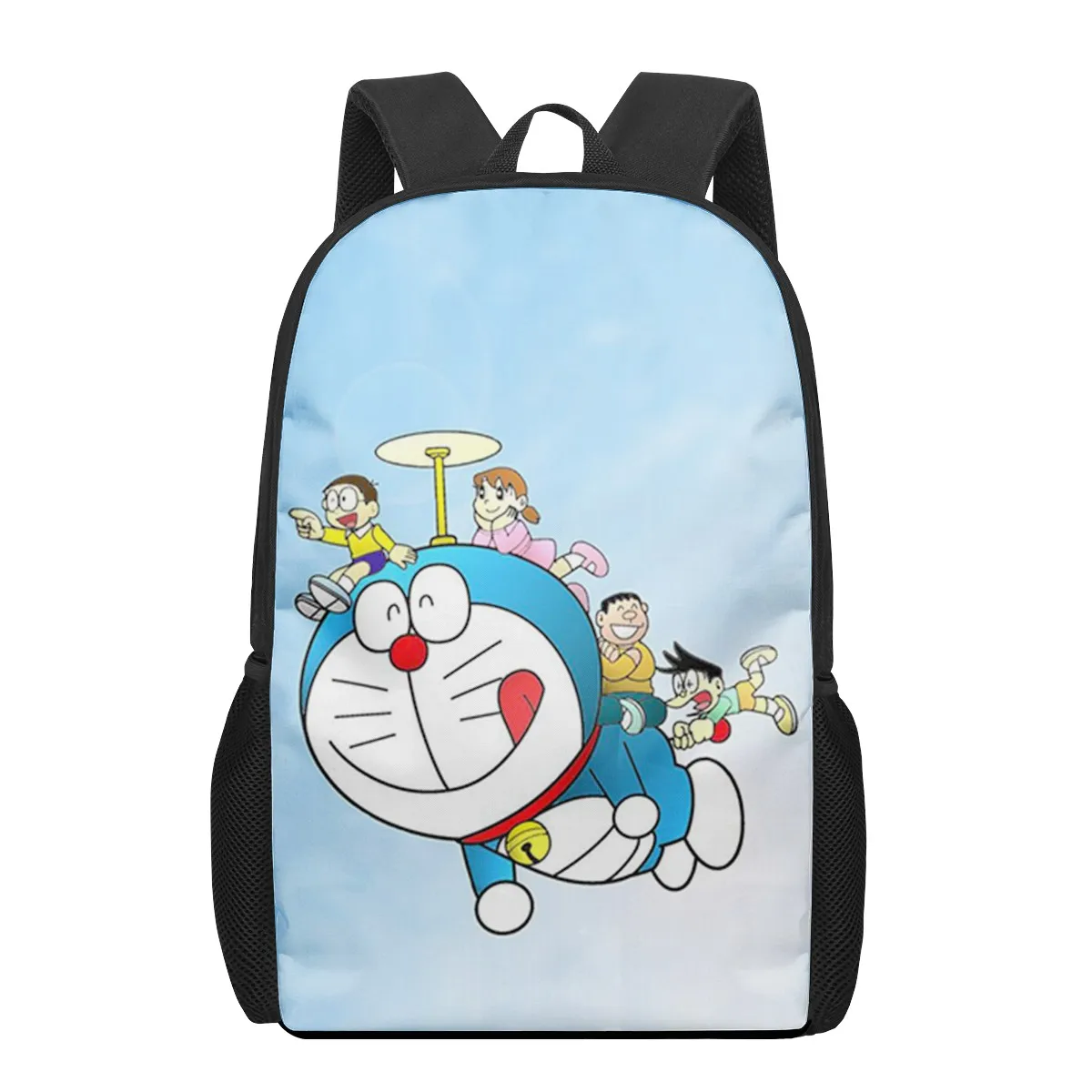 Doraemon Manga 3D Print School Bags for Boys Girls Primary Students Backpacks Kids Book Bag Satchel Back Pack