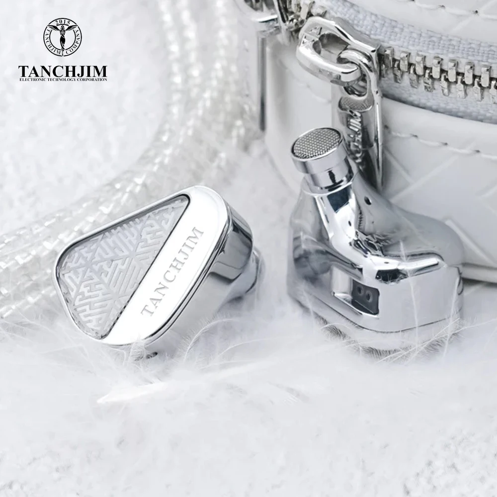 

TANCHJIM Prism Best HiFi Wired In Ear IEMs Earphones Dual Balanced Armature Sonion Drivers Hybrid with Detachable Audio Cable