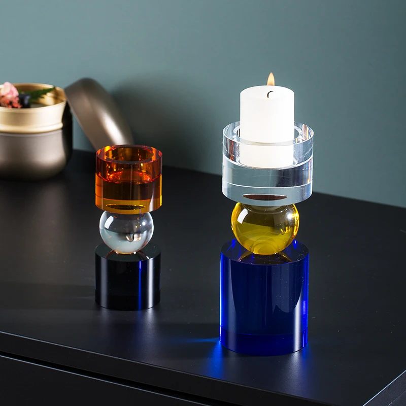 

Romantic Crystal Candle Holder Wedding Decoration Luxury Wedding Decoration Creative Nordic Decoracion Para El Hogar Home Decor