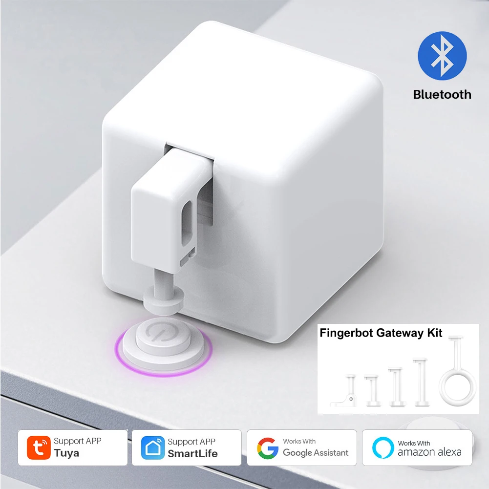 

Умная кнопка-толкатель Fingerbot с поддержкой Bluetooth и голосовым управлением
