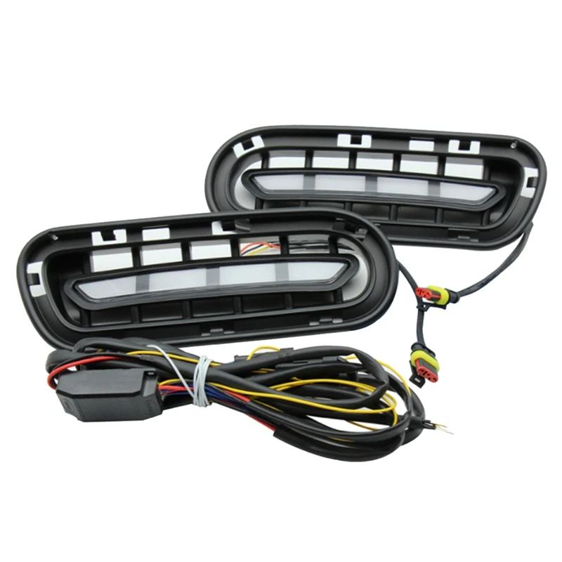 Автомобильные дневные ходовые огни DRL противотуманные фары на передний бампер