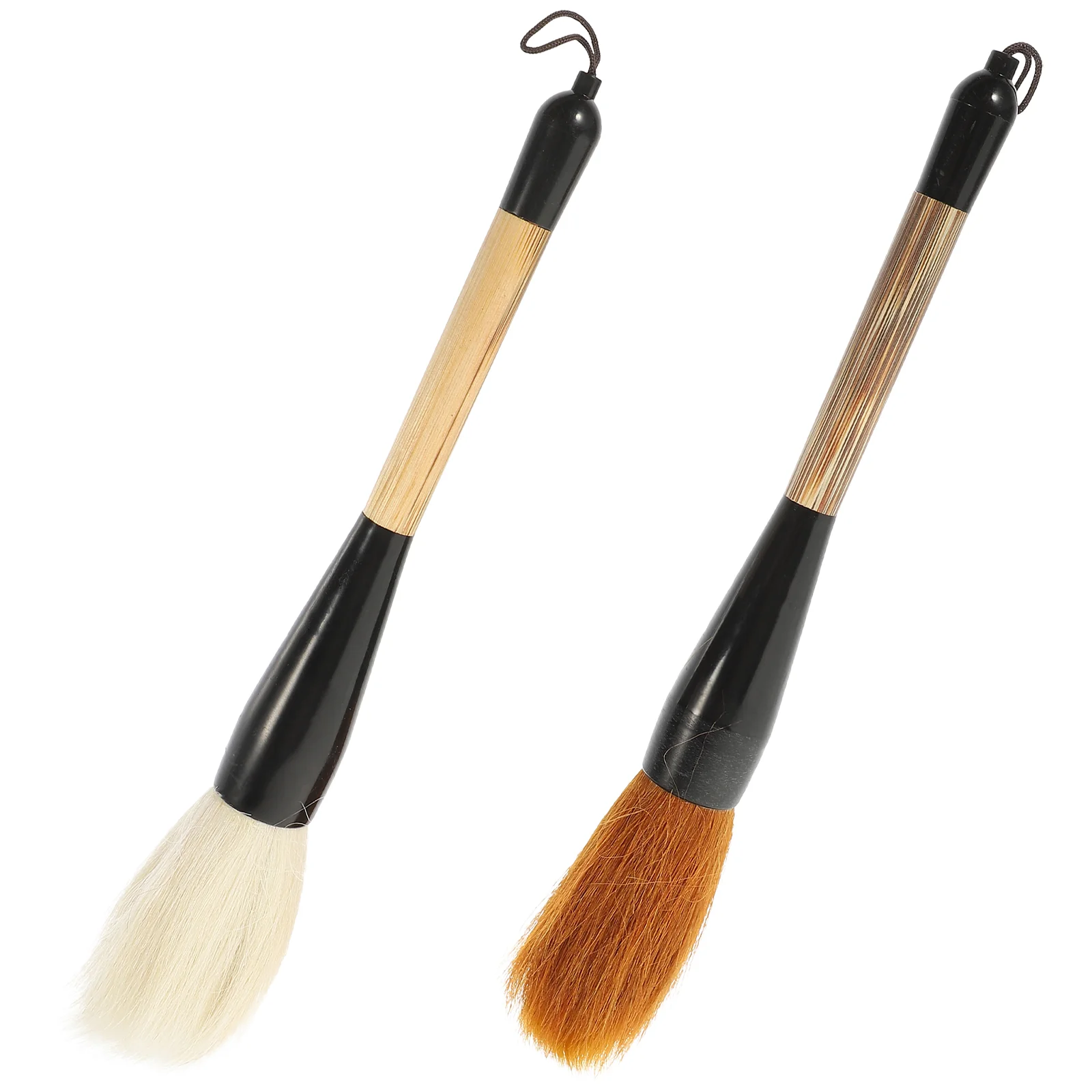 

2 Pcs Miniatures Writing Brush Couplets Premium Calligraphy Big Pen Traditional Bamboo Oil Painting Student Writing brush