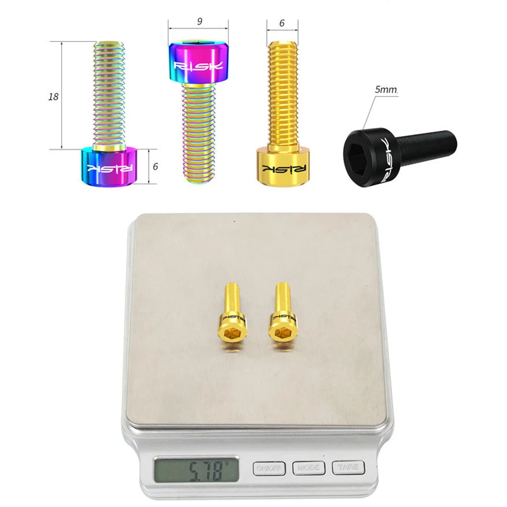 2 шт. M6x18 мм велосипедный шатун зажимные болты для Shimano ULTEGRA-полые технические