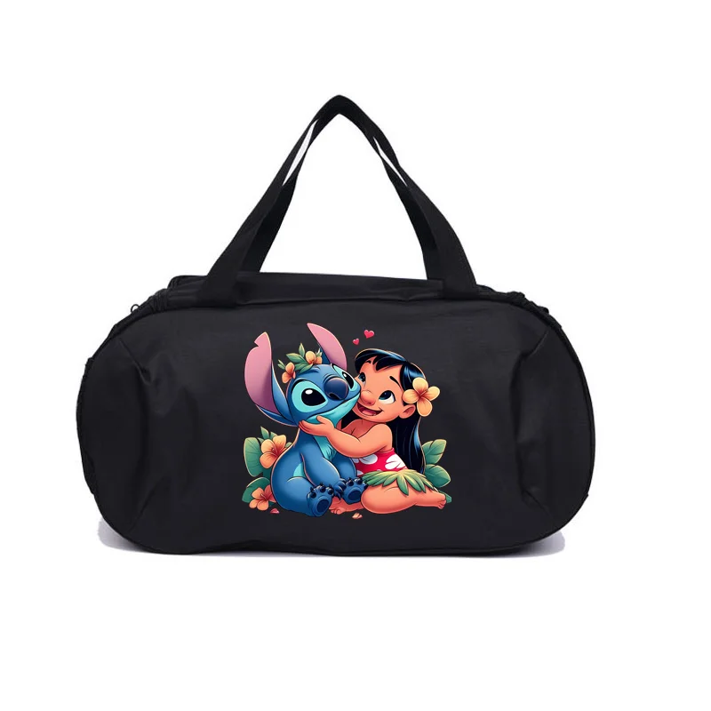 Женские сумки Stitch Disney дорожная сумка милая вместительная дамская сумочка с