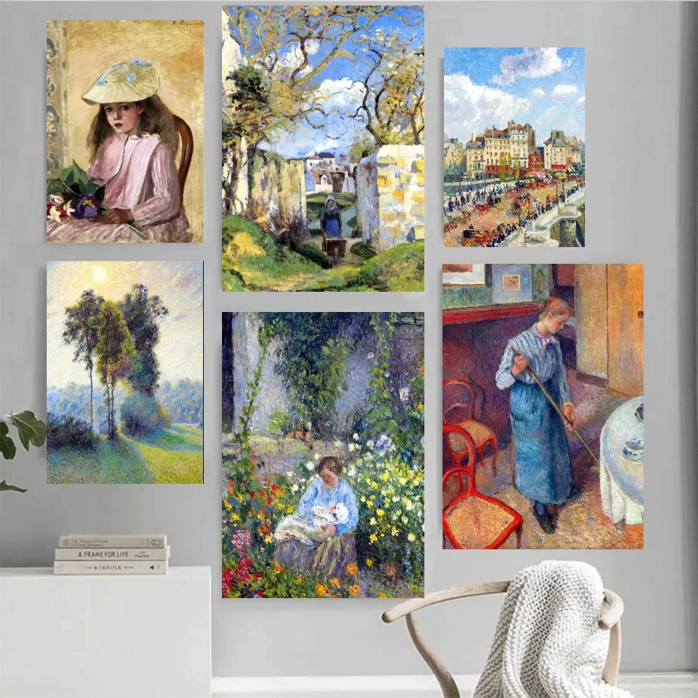 Художественный плакат Камилла Писсаро для дома и офиса Настенная картина