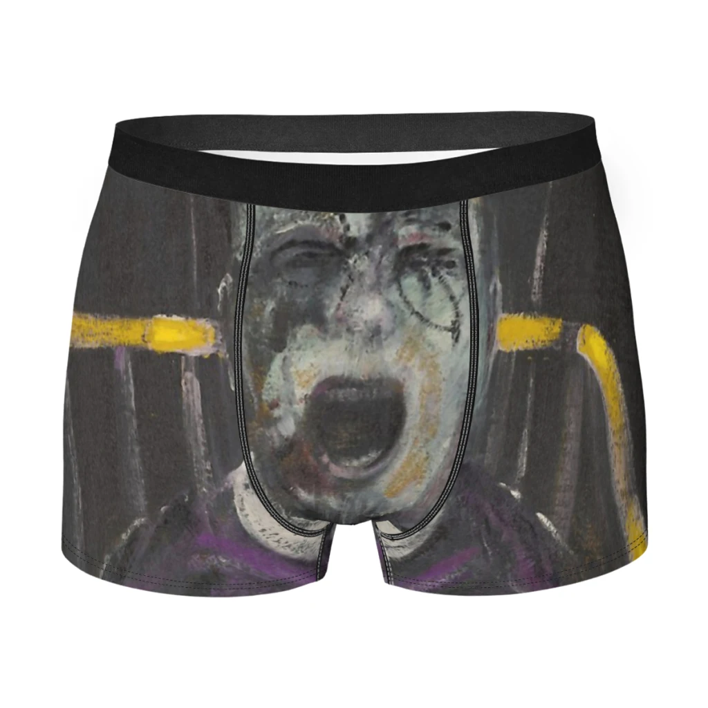

Francis Bacon Screaming Pope Man's Boxer Briefs Underwear Andy Warhol Highly Breathable Top Quality Sexy Shorts Gift Idea