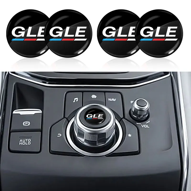 

Car Logo Accessories Keychain Badge Styling Logo Decorative Sticker For Mercedes-Benz A B C E S CLA GLA CLS Class W176 C117 X156