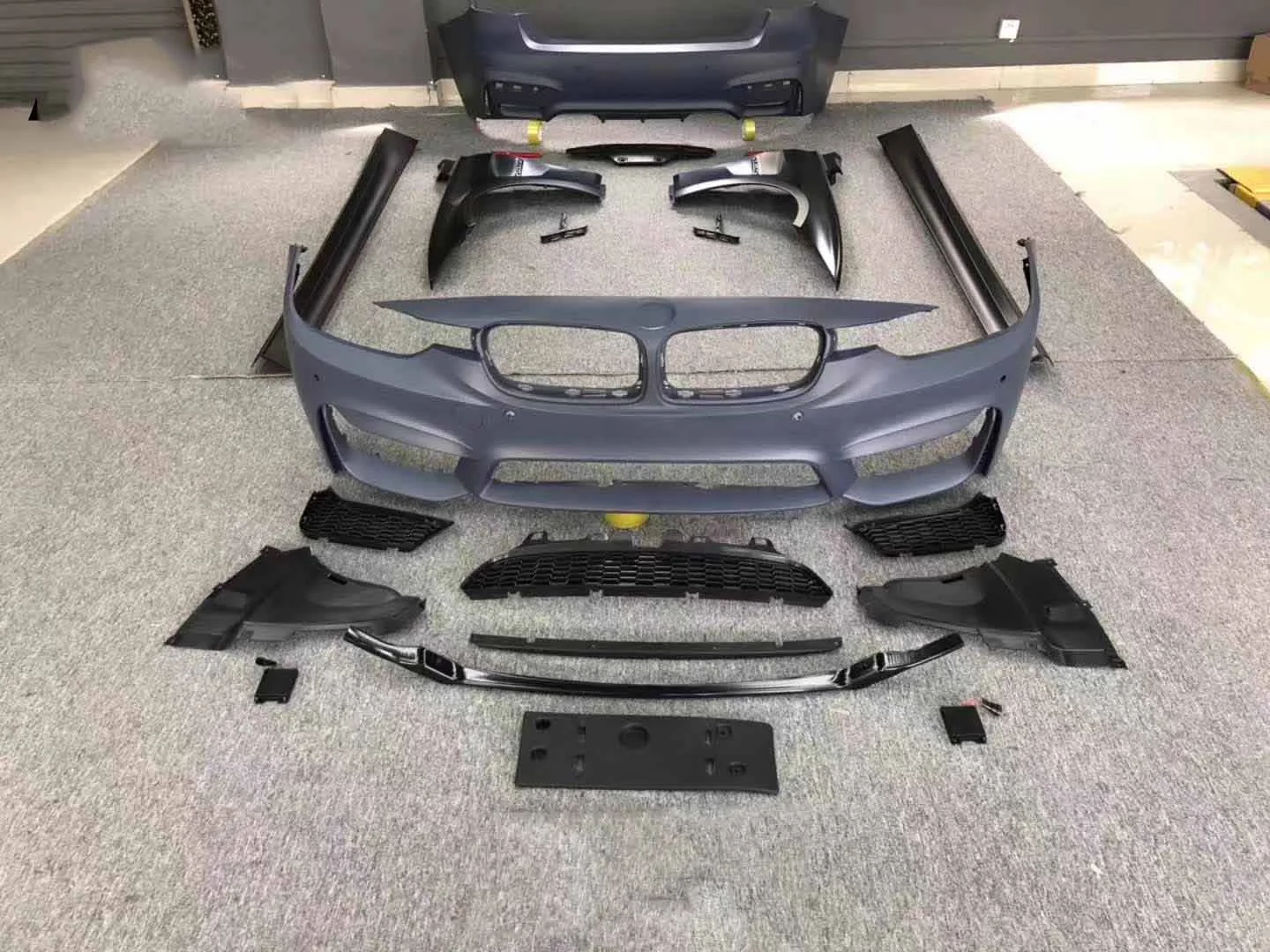 Роскошные комплекты кузова для BMWs 3 серии F30 F35 BRILLIANCE facelift M3 наконечники боковой