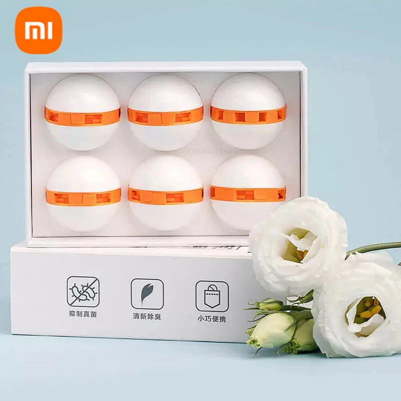 

Youpin Clean Fresh Shoes Deodorant Dry Deodorizer Air Purifying Switch Ball Cleaner Rotary Shoes Eliminator for Home Shoes