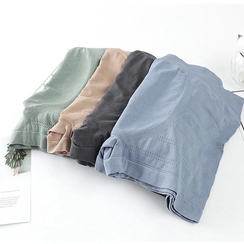 Underwear Elasticity Boxers Men Breathable Trunk Boxer Comfortable Man Solid Underpants Shorts Male Soft Panties