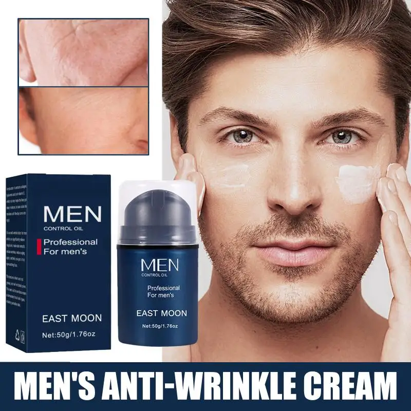 

East Moon Men's Anti-Wrinkle Cream Firming Skin Anti-Wrinkle Moisturizing Moisturizing Brightening Skin Rejuvenating Facial Care