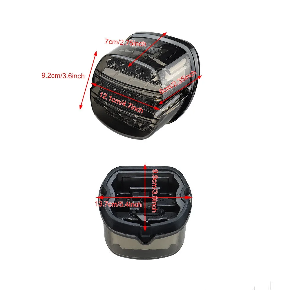 Аксессуары для мотоциклов Встроенный тормозной сигнал поворота Sportster XL883 Dyna Stree