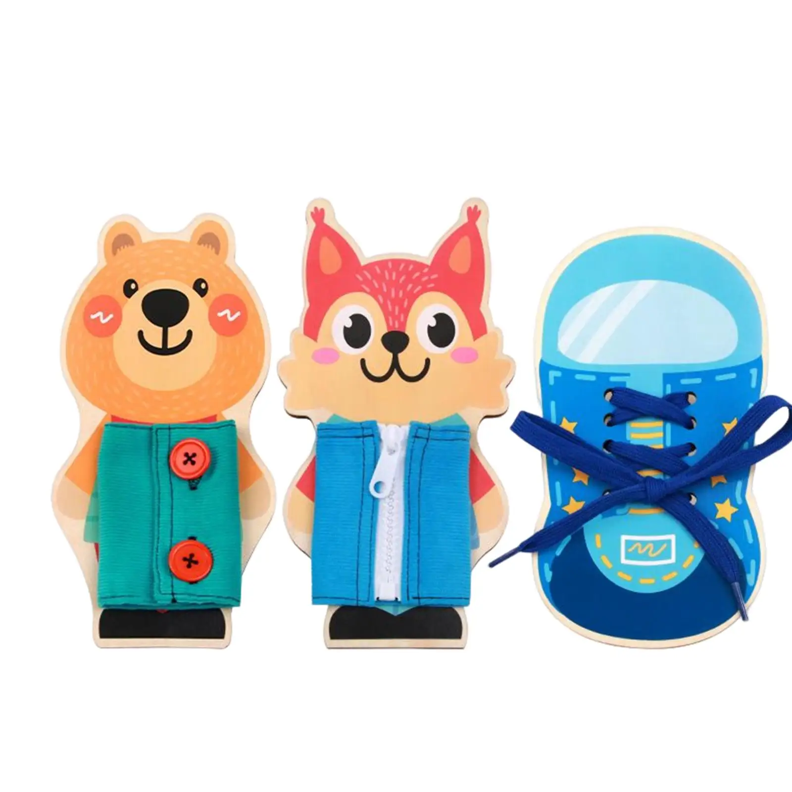 

Busy Board Montessori Toys Basic Life Skills Intellectual Hands On Wooden