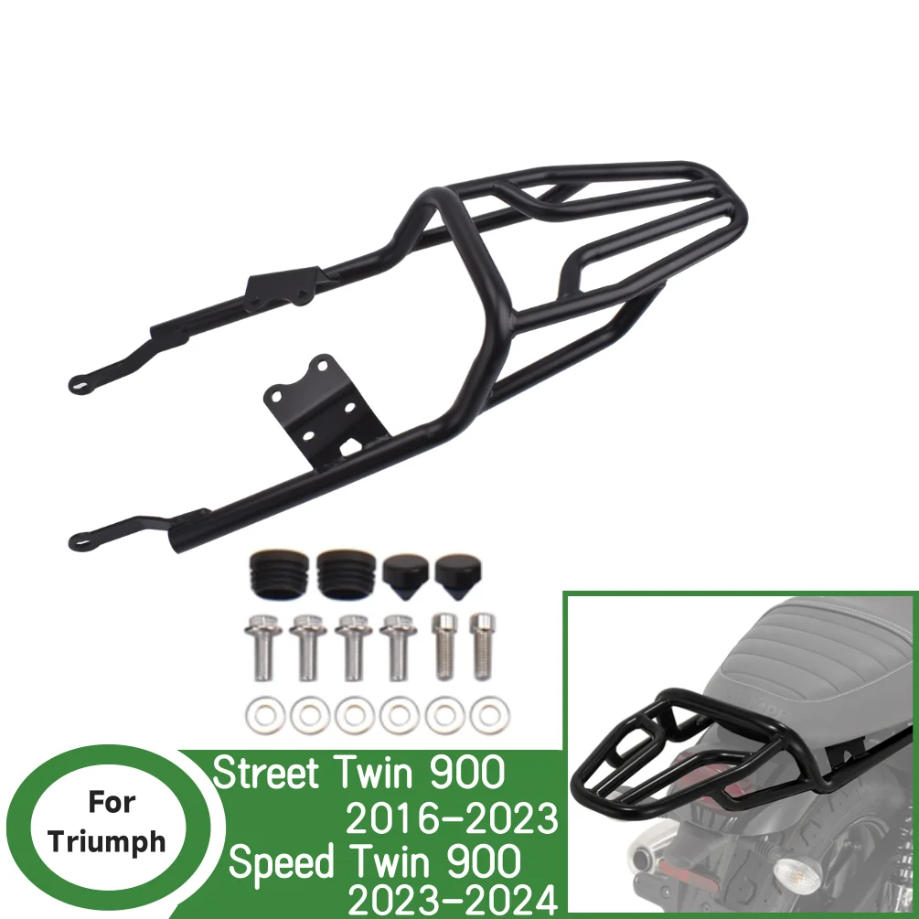 Задний багажник для Street Twin 900 Triumph Speed Twin900 2023 2024 мотоцикла опора хранения детали