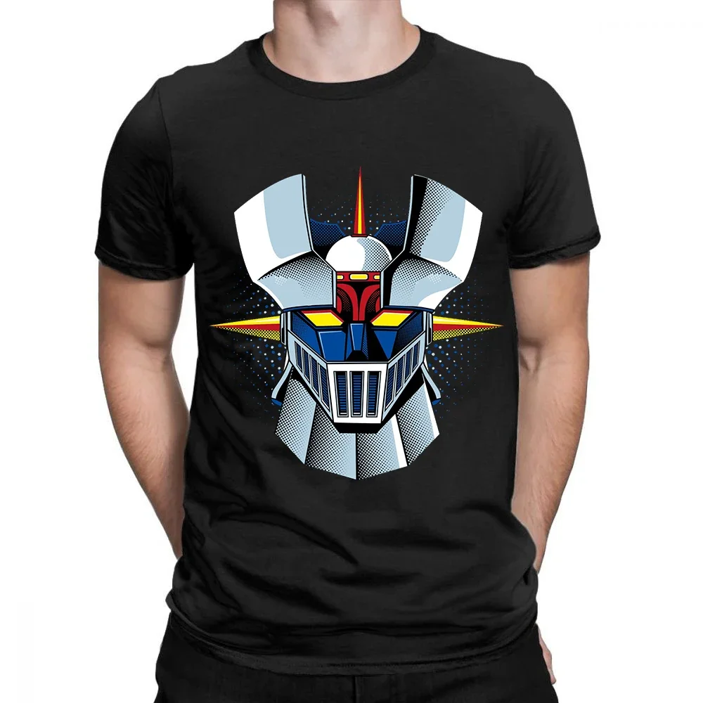 Модная уличная одежда Mazinger z аниме фильм робот футболка с графическим принтом
