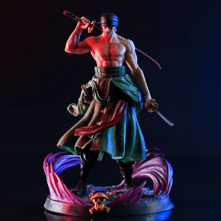 

26cm Anime Figurine Roronoa Zoro Figure Action Desnudo Original Pvc Model Statue Collectible Cartoon Doll Toys Decoration Gift