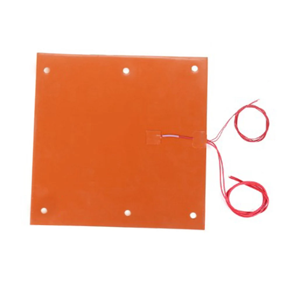 

Hot Bed Heating Pad High Insulation Silicone Strong Waterproof With NTC 400*400mm Durable For 3D Printer Parts
