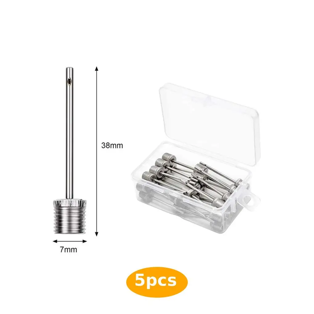 5 шт. насос из нержавеющей стали для надувания мячей