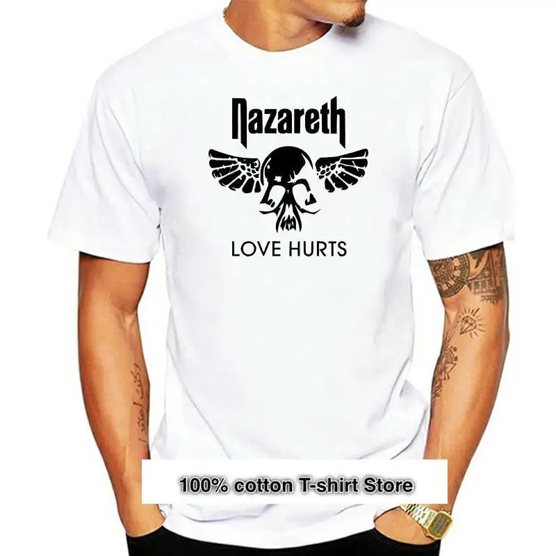 

Camiseta con estampado de Nazaret para hombre, camisa de color caqui raro, tallas s-xxl, Hard Rock, morado oscuro, Uriah, Heep