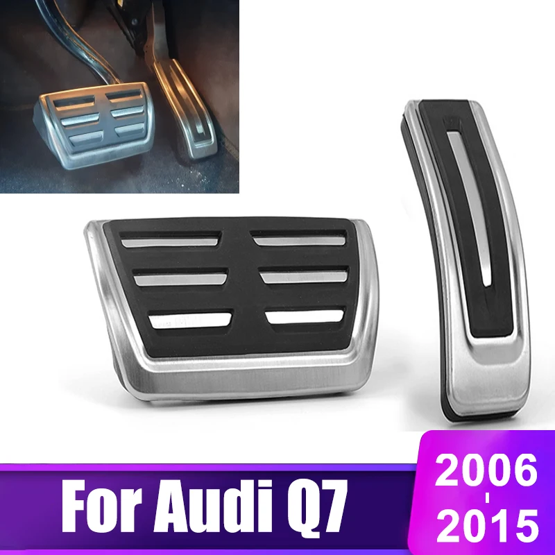 

Педали Из Нержавеющей Стали Для Audi Q7 4L 2006-2015 С Нескользящими Резиновыми Накладками