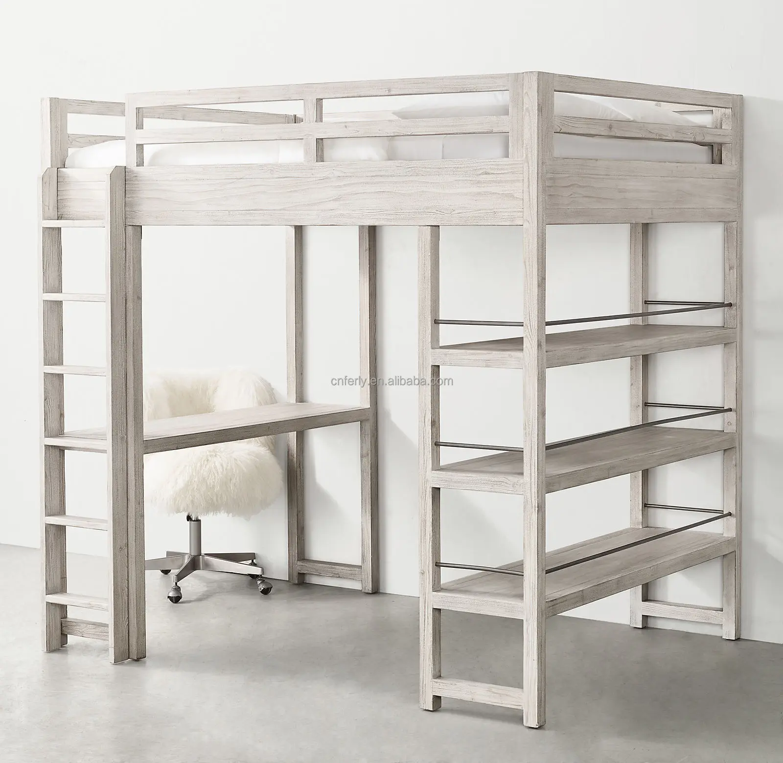

Роскошная современная мебель для спальни, детские кровати, детская двухъярусная кровать, детский кабинет, лофт, деревянная двухъярусная кровать