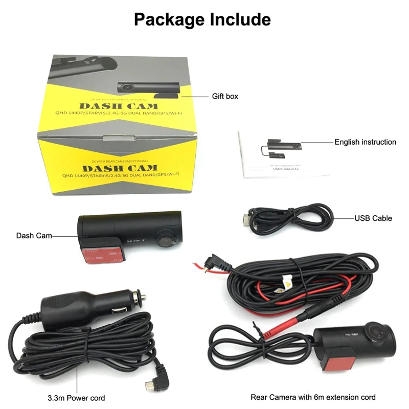 $82.87 Mini Hidden Car Dash Cam DVR with WiFi Dual Lens Car Camera Dash Cam Wifi Dual Dash Cam Dual Wifi Car Dash Camera Wifi Dash Cam