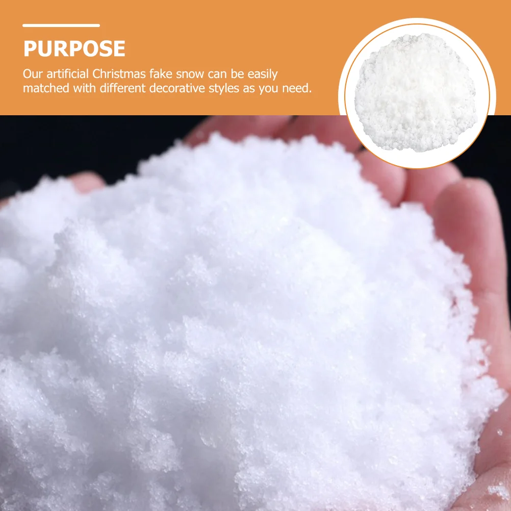 500 г рождественский орнамент снежный порошок искусственный для поделок