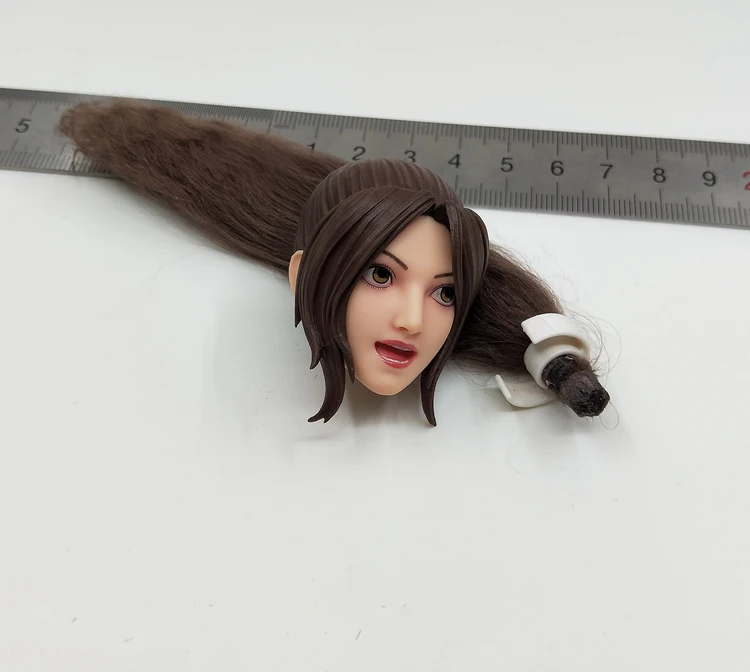 

Genesis Emen 1/6 King Of Fighters 14 Mai Shiranui Head Carving Model Fit 12'' Action Figure Body In Stock Collectible