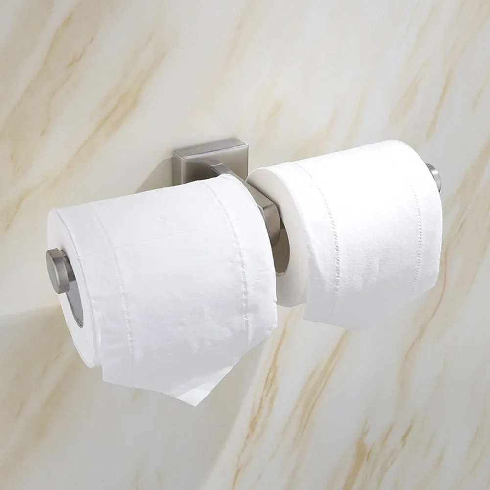 

Paper Holder Toilet Roll Holder Dual-purpose Paper Rack Toilet Accessries Toilet Paper Holder Toilet Roll Stand
