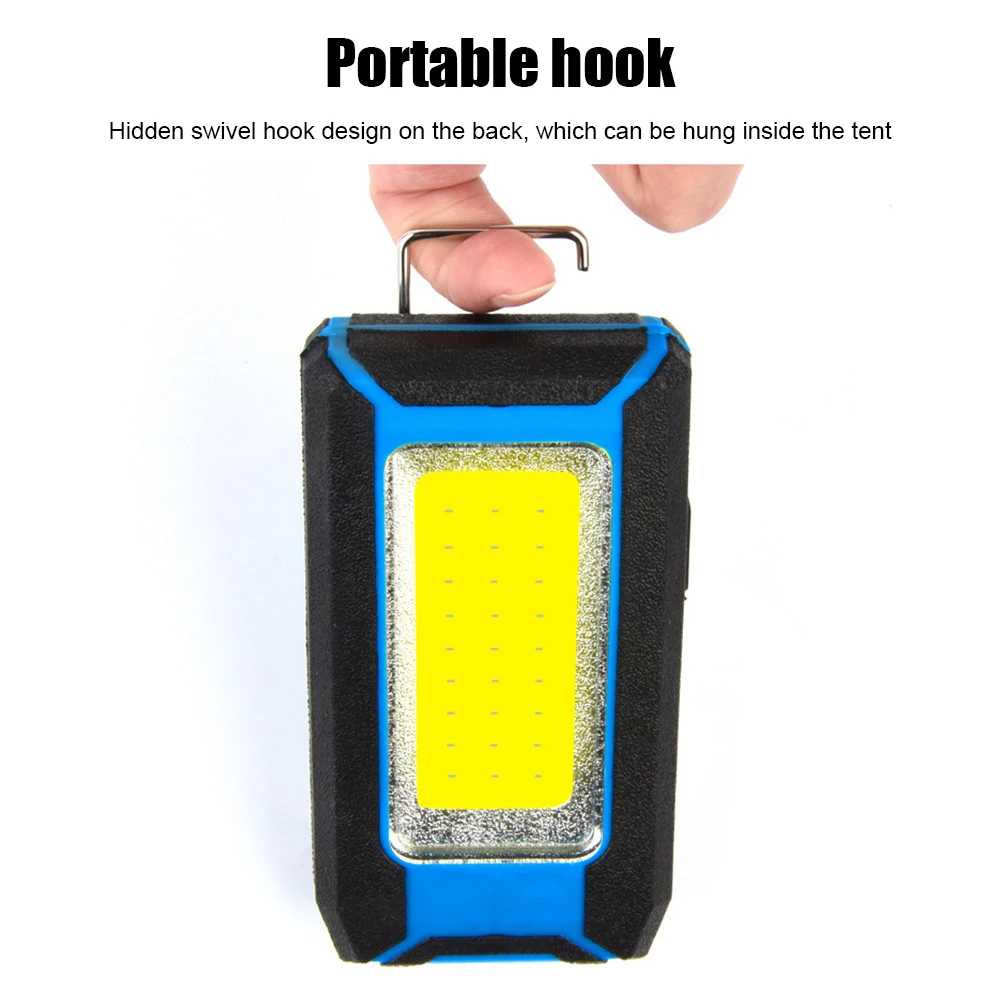 

Светодиодный светильник для ремонта автомобиля, водонепроницаемый ручной светильник с зарядкой от USB, светильник режима освещения, для акт...