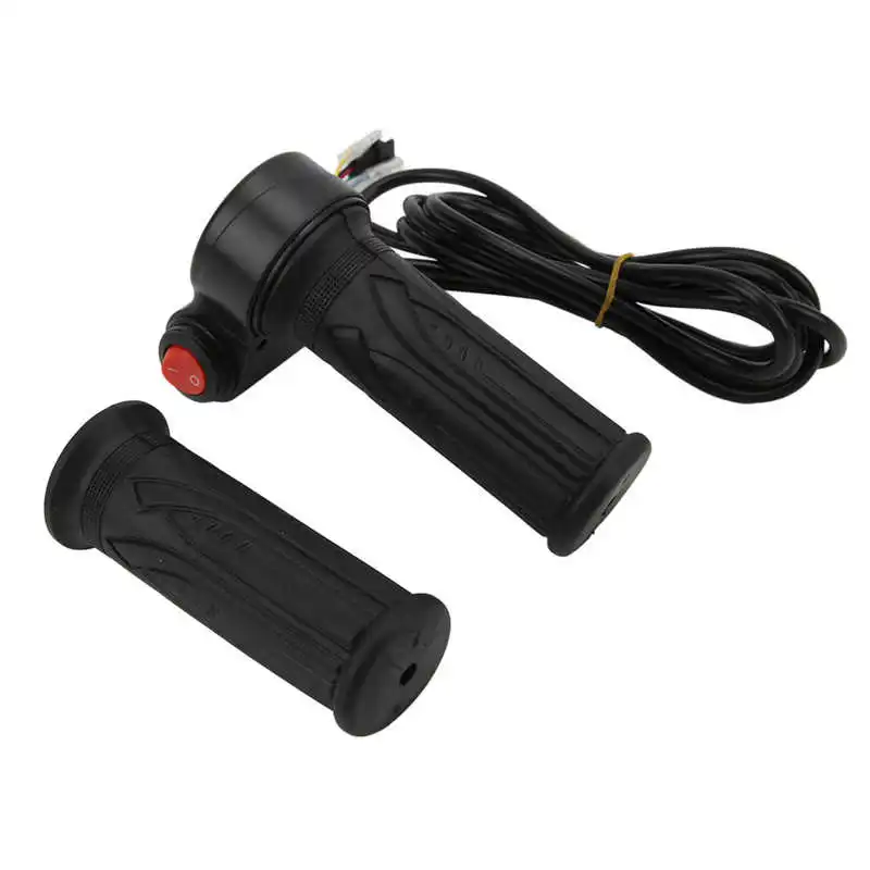 

Electric Bicycle Accelerator Handlebar Long Service Life Electric Bicycle Throttle Grip for Electric Bicycle