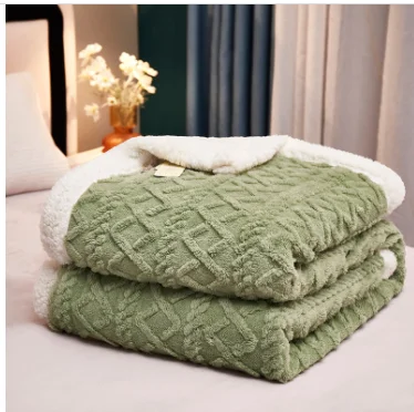 

2023 Blanket Soft Warm Solid Warm Micro Plush Fleece Blanket
