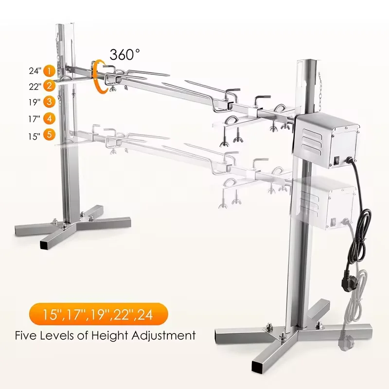 Домашний электрический мотор из нержавеющей стали автоматический вращающийся