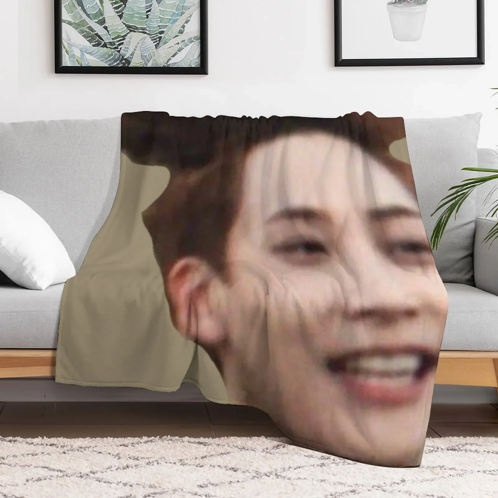 Фото Одеяло Jeonghan Flying Hair, покрывала на кровать, милые одеяла №2