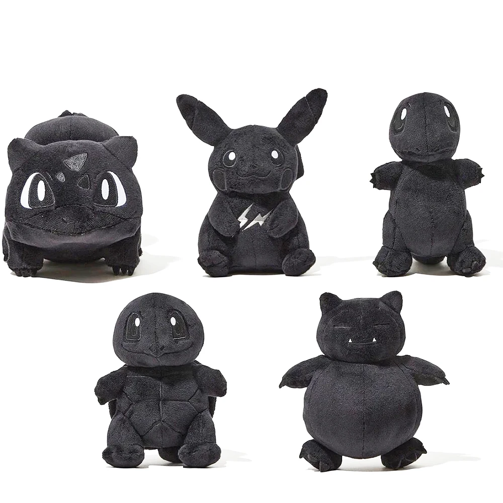 

New Anime X Fragment Pokemon Cartoon Figure Kawaii Pikachu Squirtle Bulbasaur Super Soft Plush Stuffed Toy Doll Room Decor Col