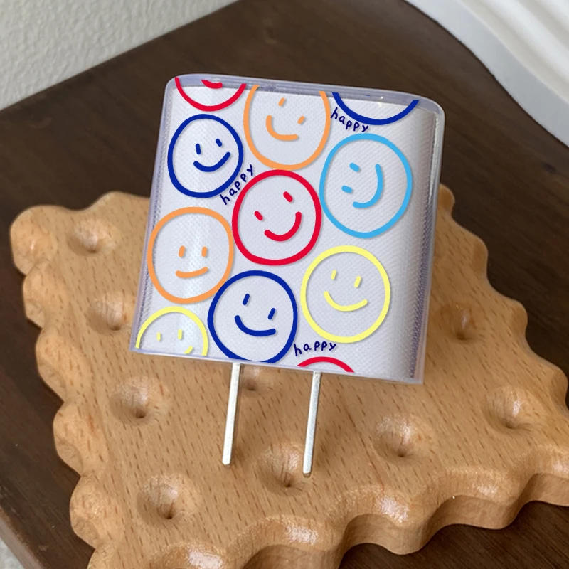 

Cute Simle Silicon Soft TPU Dustproof Bite Cord Line Usb Cable Charging Head Winder Case Protector for Apple Iphone PD 20W