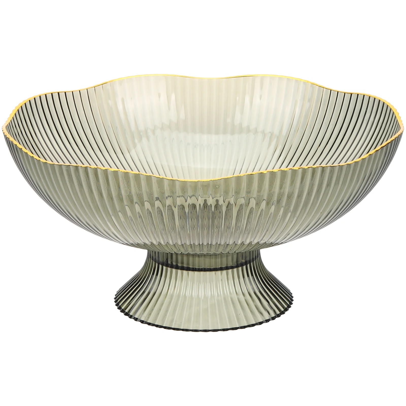 

Bowl Fruit Tray Serving Plate Dessert Footed Stand Display Appetizer Snack Salad Dish Bowls Kitchen Cookie Accent Circle Table