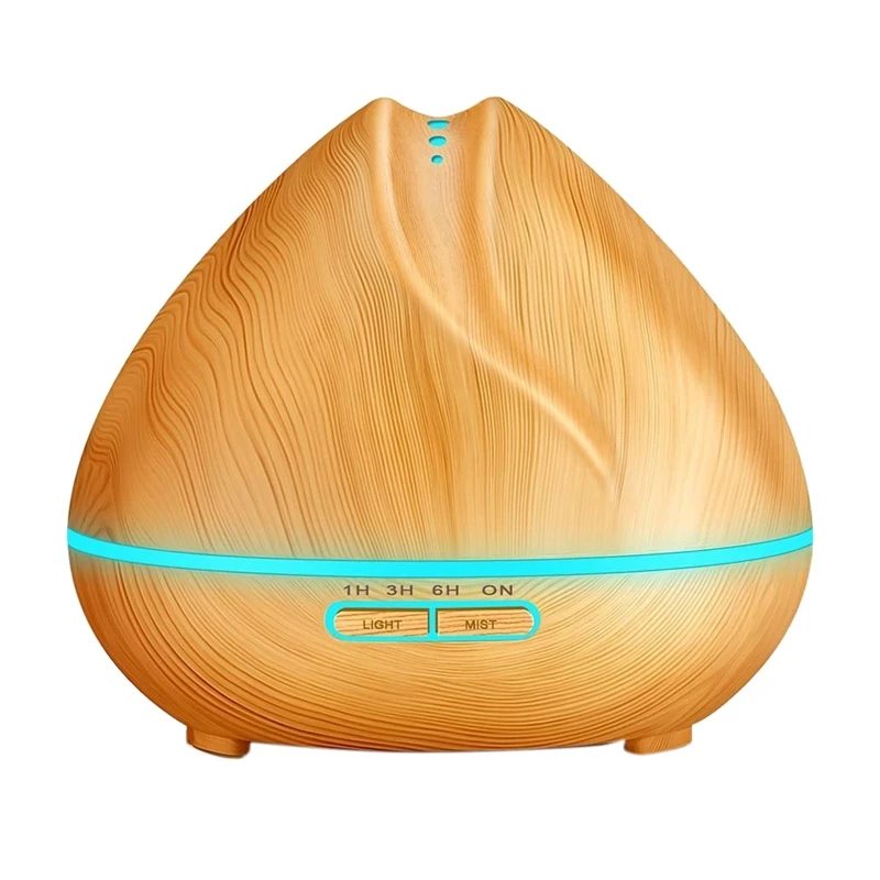 

Essential Oil Diffuser Wood Grain Aroma Diffuser with Timer Cool Mist Humidifier for Home Bedroom