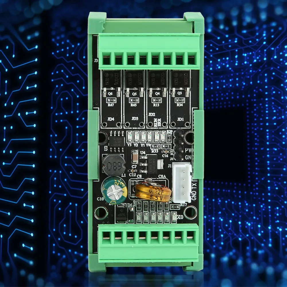 Фото Программируемый контроллер PLC, легкий электрический модуль-аксессуар FX2N-10MT WS2N-10MR-S №3
