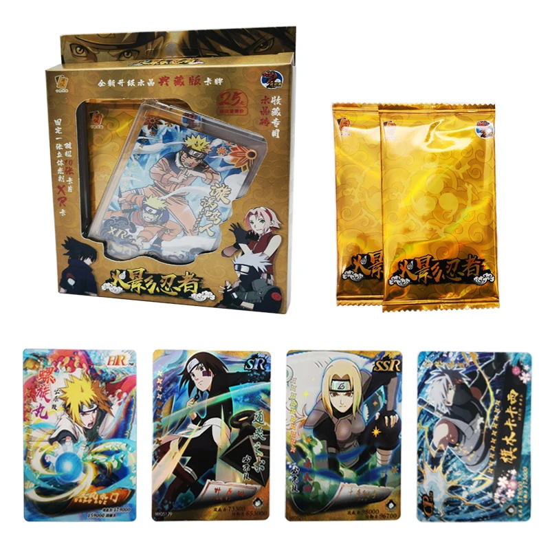 

Оригинальные аниме-фигурки Наруто KAYOU коллекционные карты герой периферийная бумага игра флеш-мальчик игрушка подарок