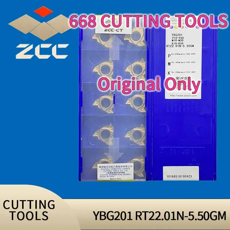 ZCC CT Алмазный бренд CNC лезвие из сплава RT22.01N-5.5GM YBG201 |