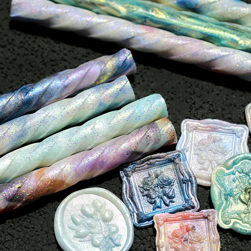 4 шт./набор блестящие палочки для воска