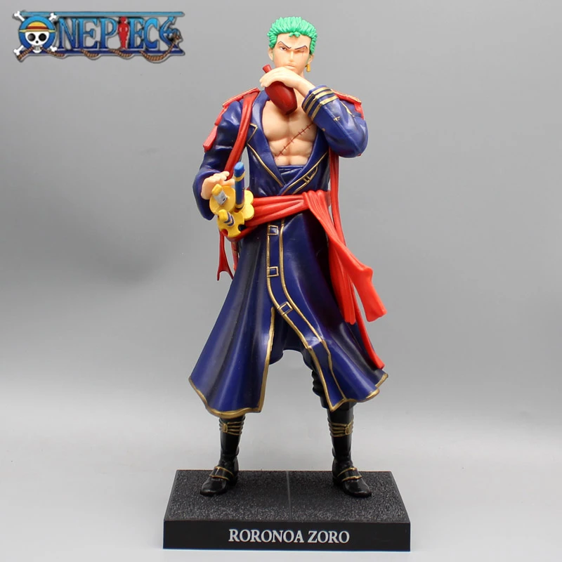 

2023 New One Piece Roronoa Zoro Anime Action Figure Samurai Costume Figurine Anime Pvc Statue Model Ornament Collectible Toys