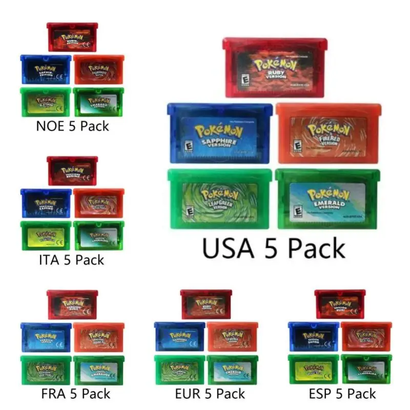 Классический популярный картридж для видеоигр GBA NDS 32-битной консольной карты