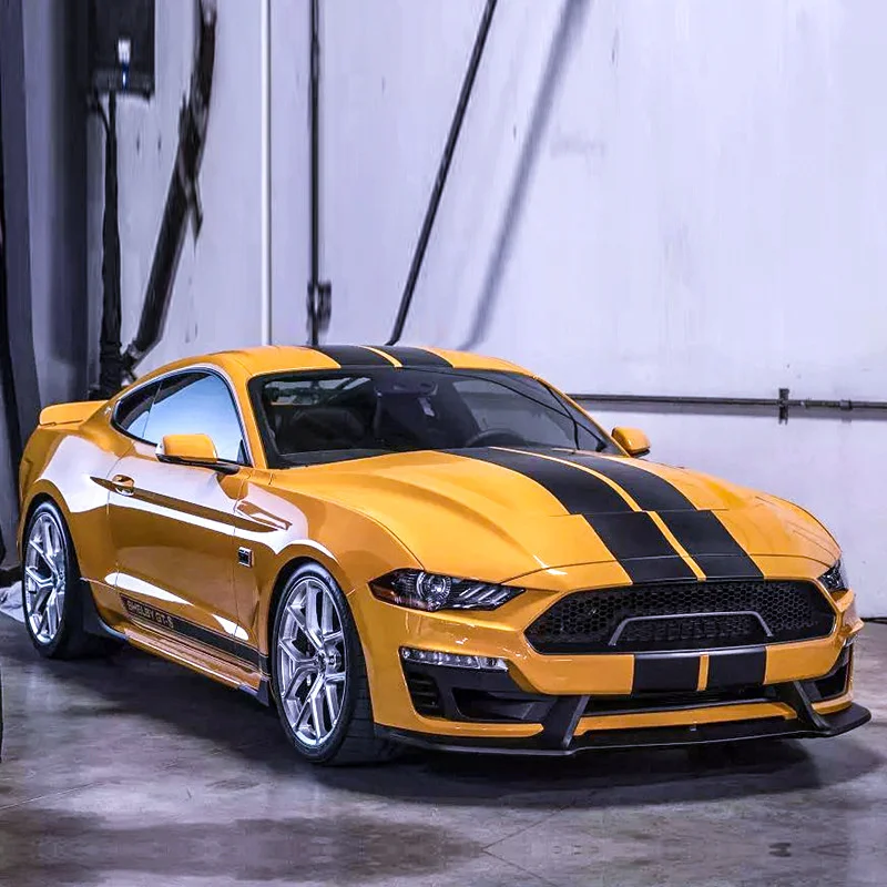 2022 подходит для 18-21 переднего бампера Ford Mustang модифицированный Shelby Super Snake Surround