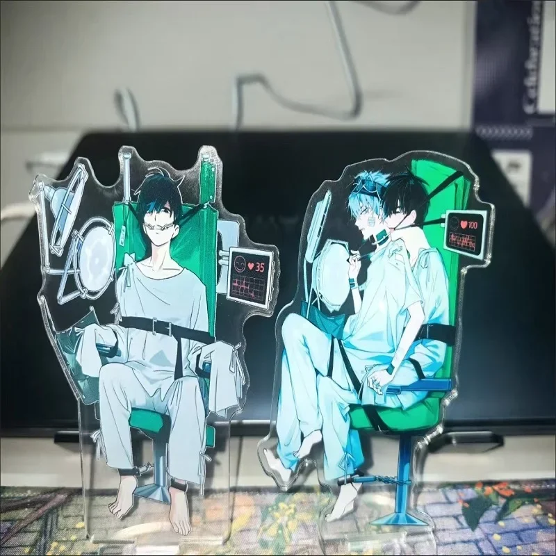 Брелок для ключей с изображением инопланетянина акриловый брелок в стиле аниме